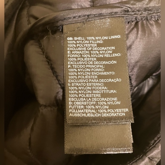 The North Face ThermoBall Trekker Jacket In Black Mens L Quilted Lyft Logo - Picture 9 of 11